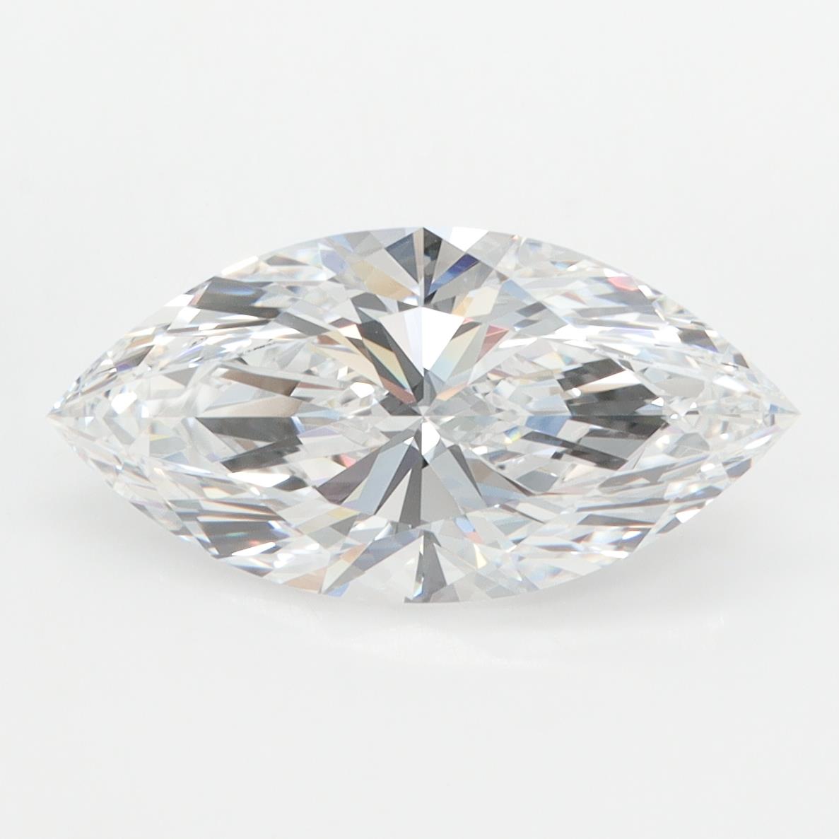 2.77ct Marquise D IF Lab-Grown Diamond