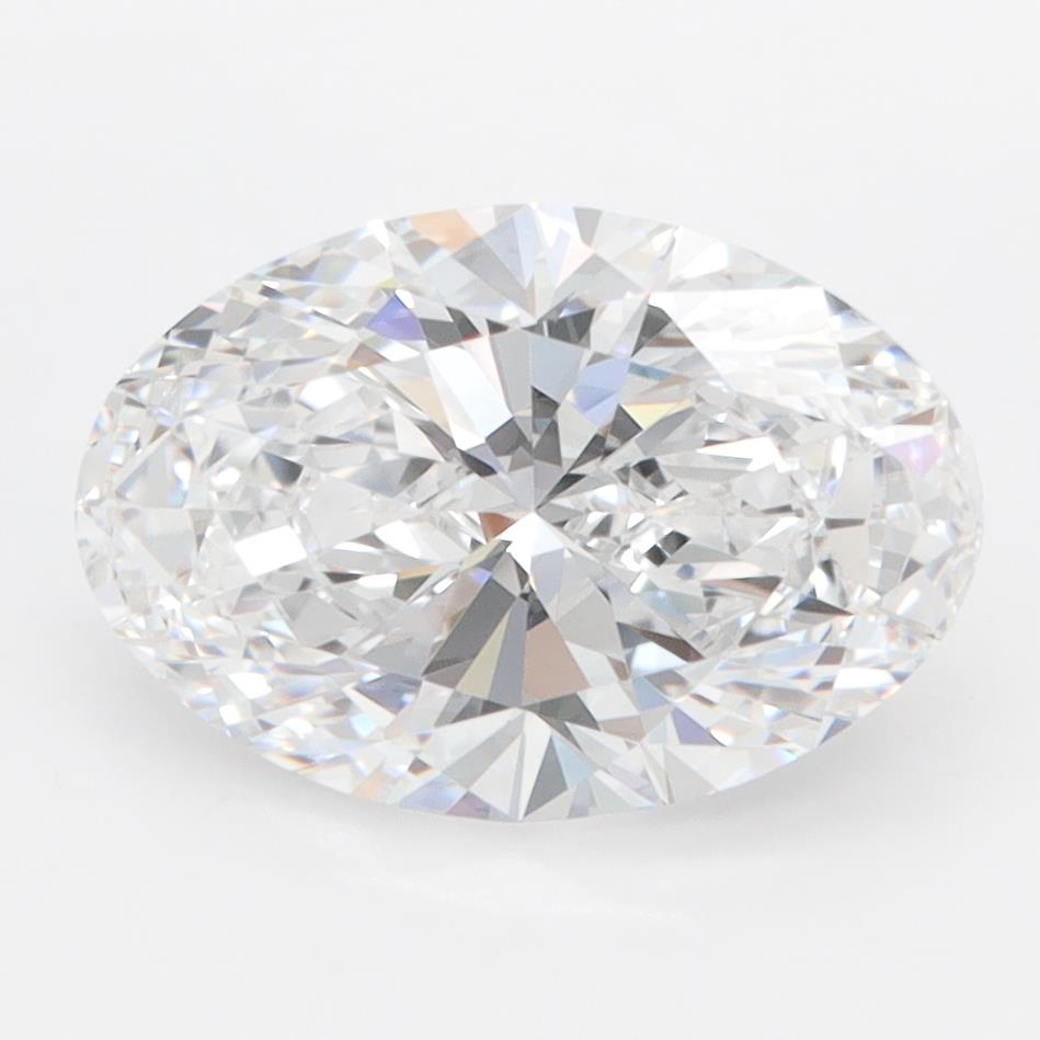 2.66ct Oval D IF Lab-Grown Diamond