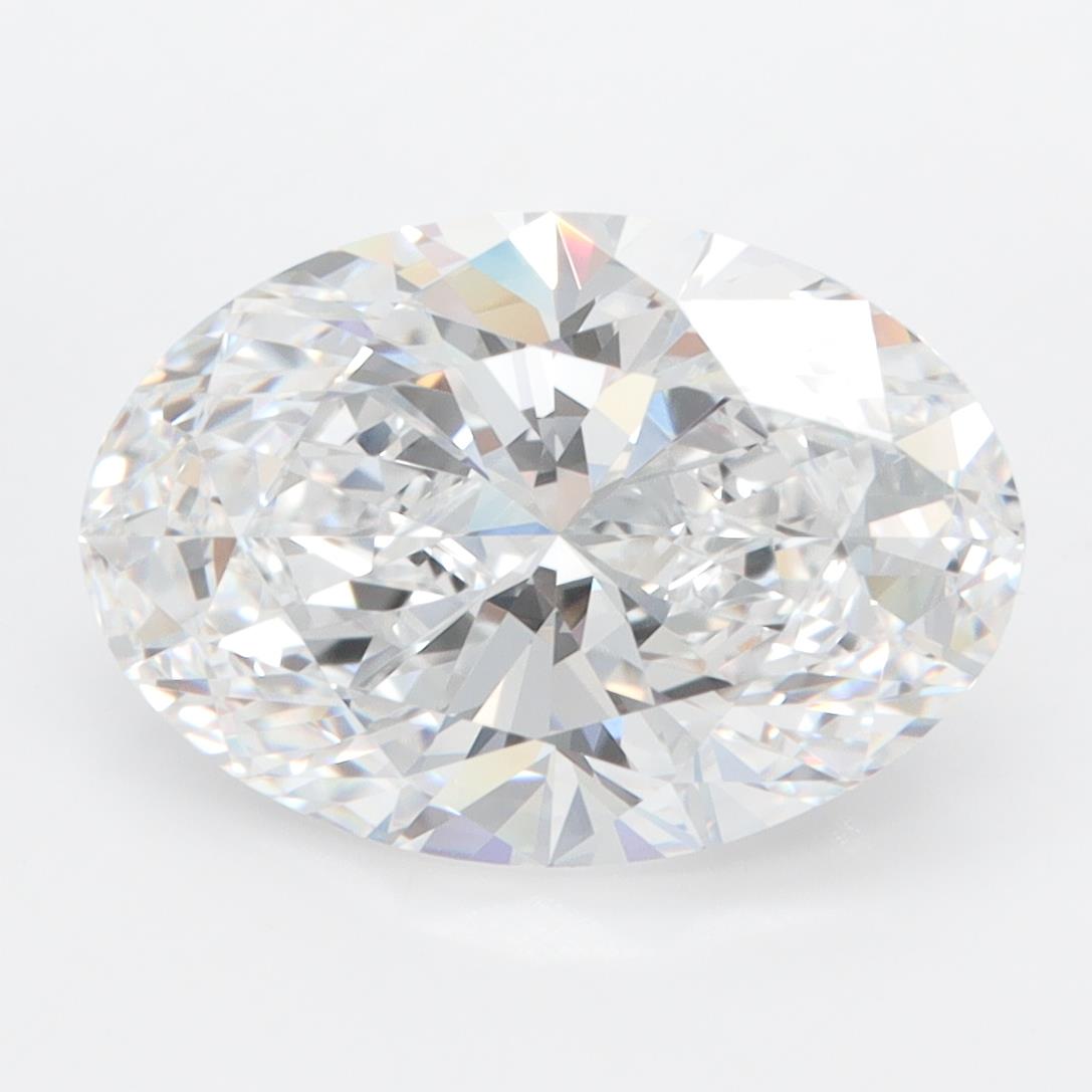 4.04ct Oval D FL Lab-Grown Diamond