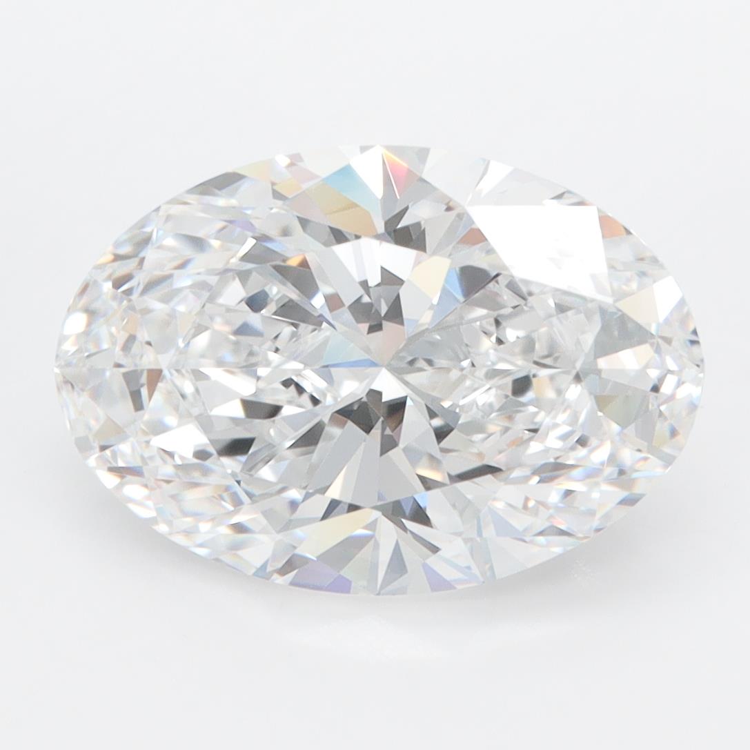 4.07ct Oval D FL Lab-Grown Diamond