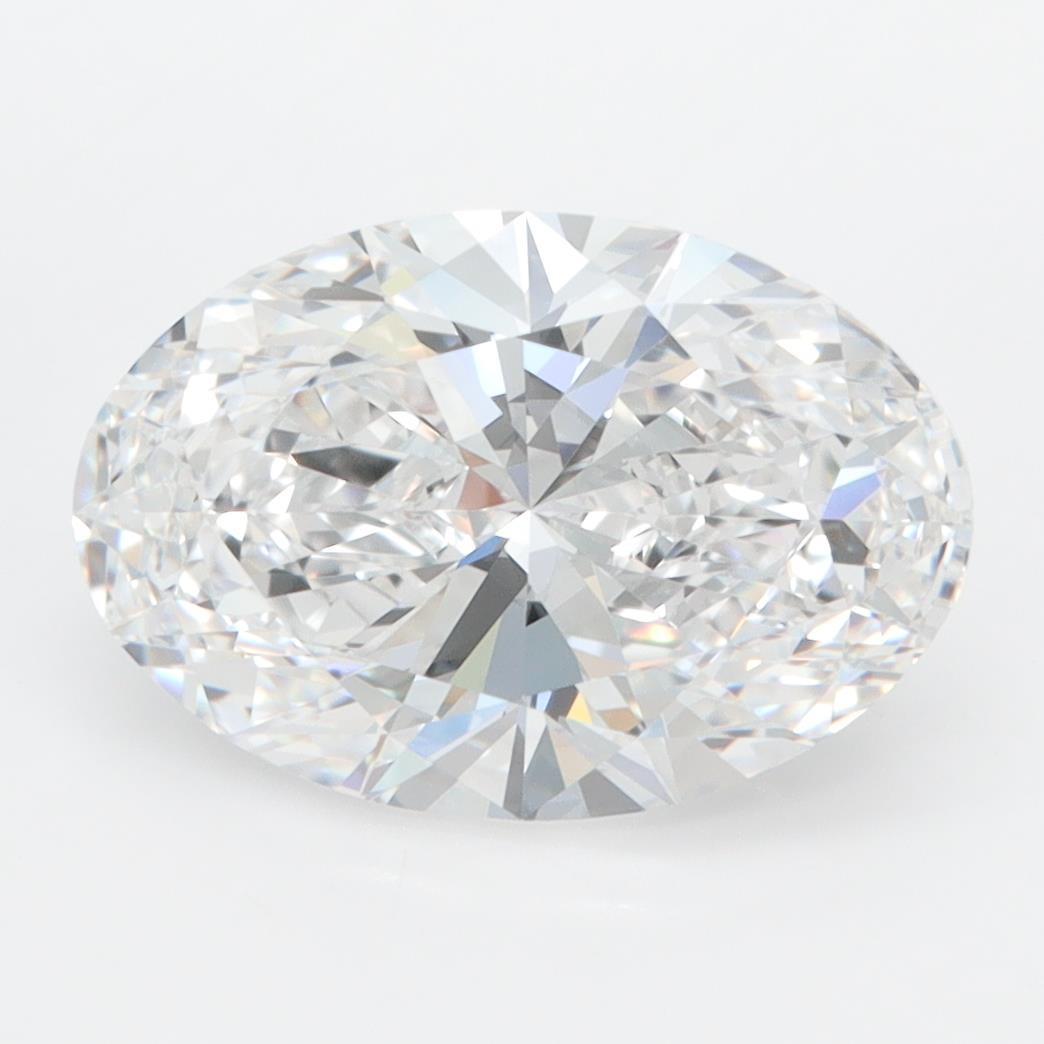 3ct Oval D FL Lab-Grown Diamond