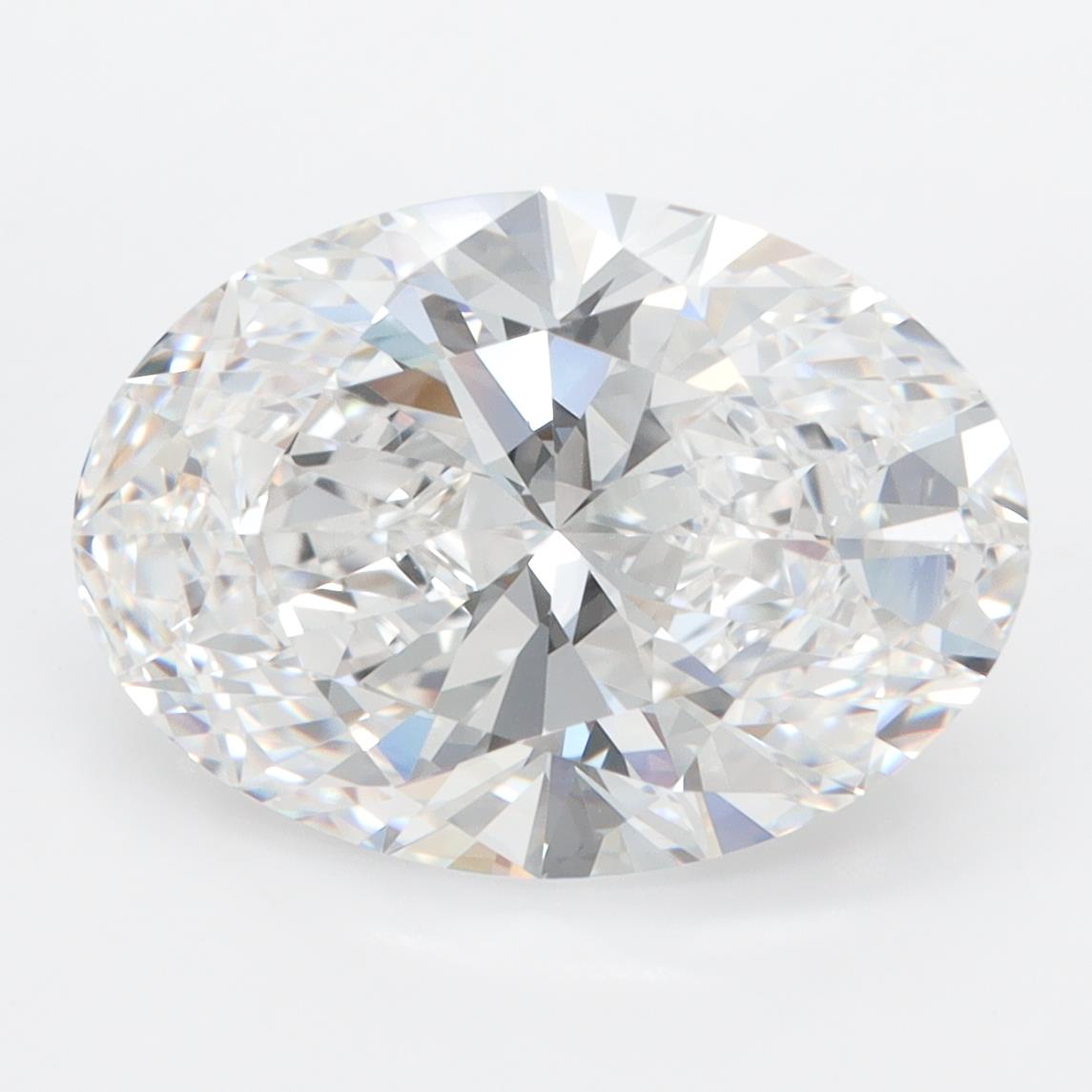 5.1ct Oval E FL Lab-Grown Diamond