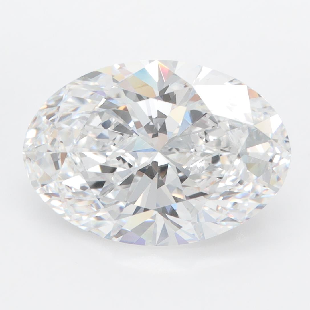 4.08ct Oval D FL Lab-Grown Diamond