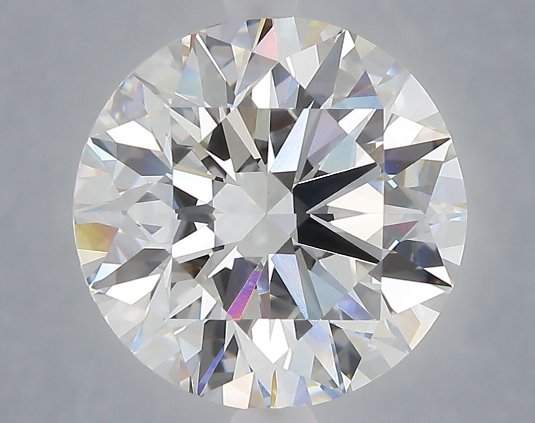 6.03ct Round F VVS2 Lab-Grown Diamond
