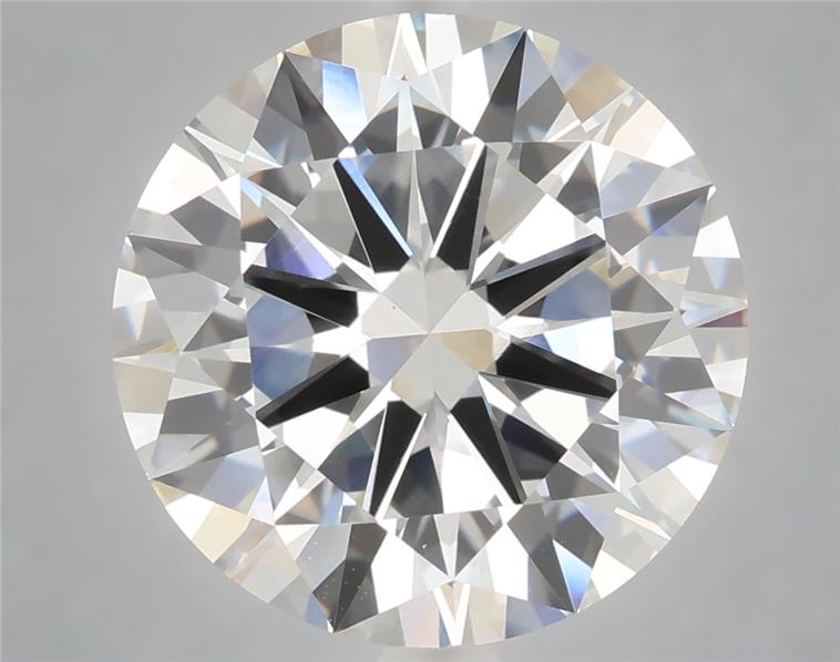 7.04ct Round F VVS2 Lab-Grown Diamond