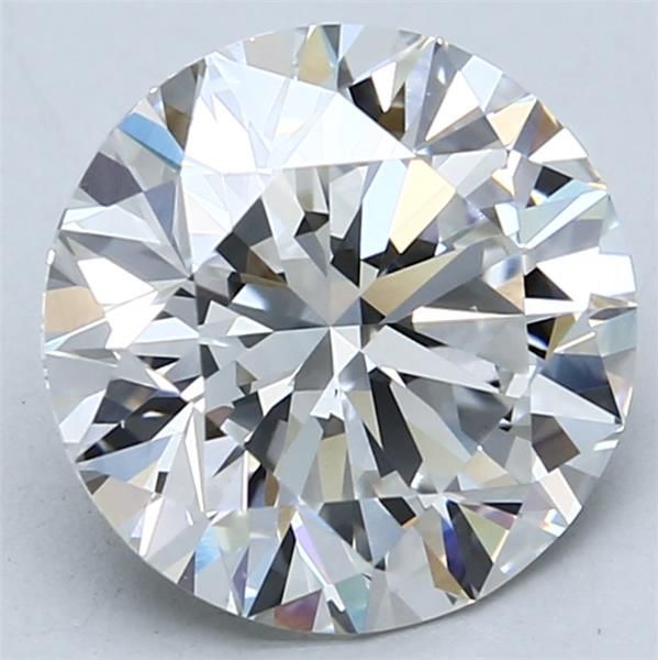 3.53ct Round F VVS2 Lab-Grown Diamond