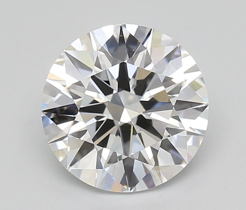 2.9ct Round D FL Lab-Grown Diamond