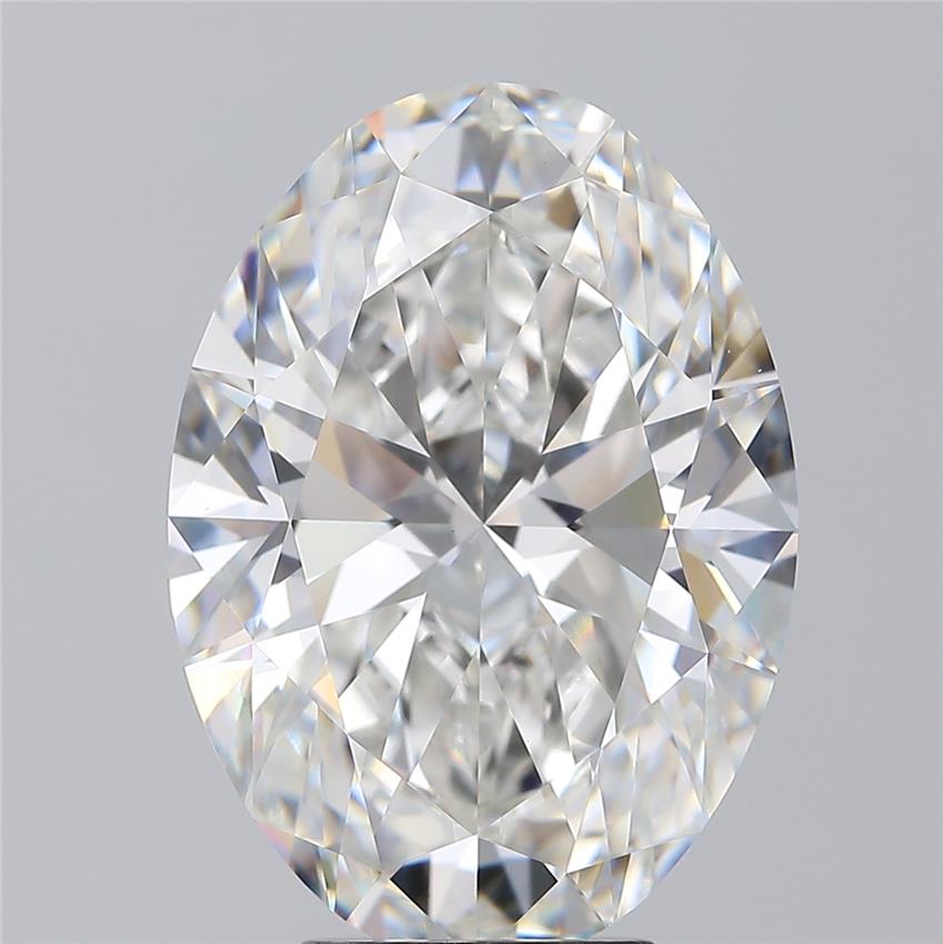 6.07ct Oval F VVS2 Lab-Grown Diamond
