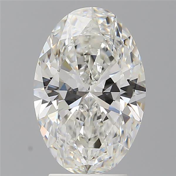 3.51ct Oval F VVS2 Lab-Grown Diamond