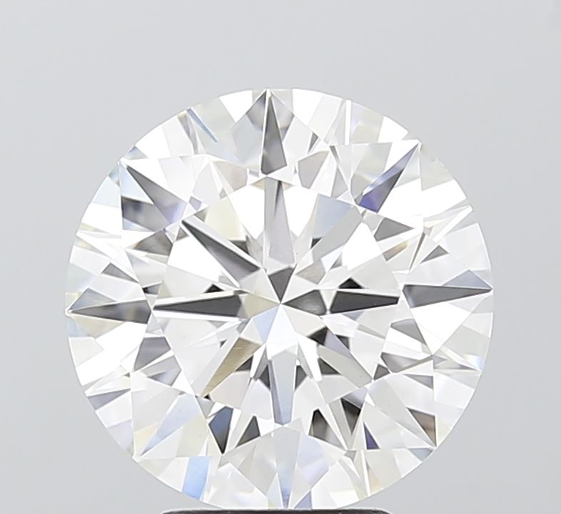 4.07ct Round F VVS2 Lab-Grown Diamond