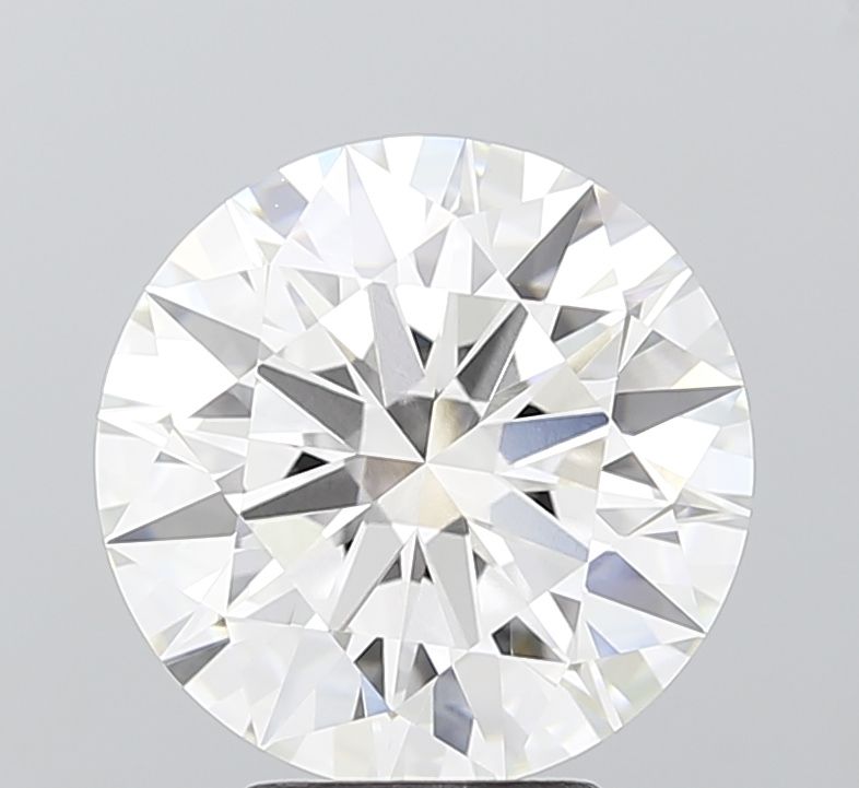 4.07ct Round F VVS2 Lab-Grown Diamond