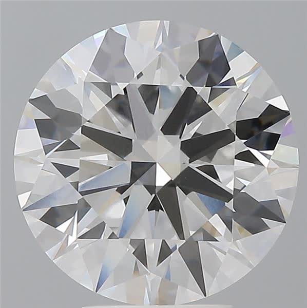 5.42ct Round E VVS2 Lab-Grown Diamond
