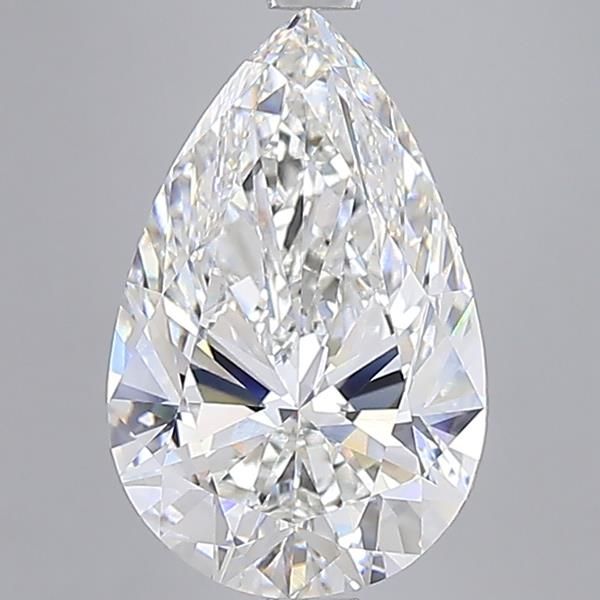 10.69 Carat PEAR Shape F Colour VVS2 Clarity Cut - White Lab Diamond - 1430712