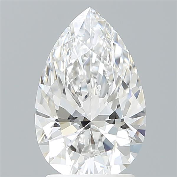 2.17ct Pear D VVS2 Lab-Grown Diamond