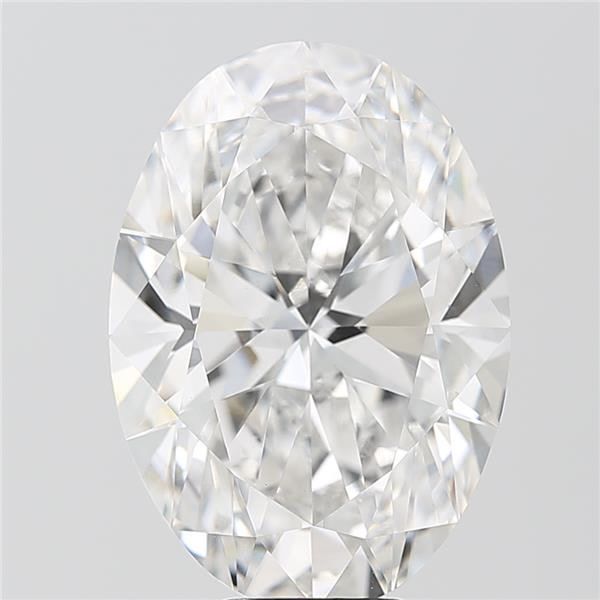 9.06ct Oval F VVS2 Lab-Grown Diamond