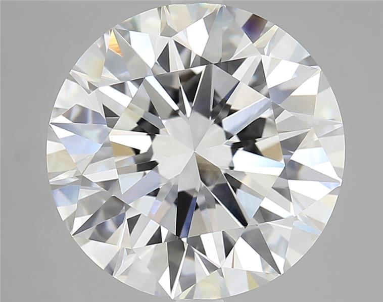 7.01ct Round F VVS2 Lab-Grown Diamond