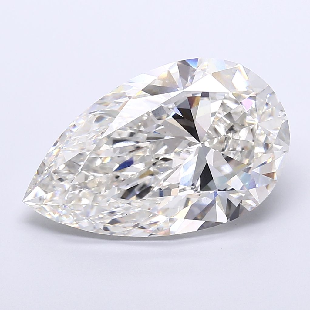 16.06 Carat PEAR Shape G Colour VS1 Clarity  Cut - White Lab Diamond - 1390026