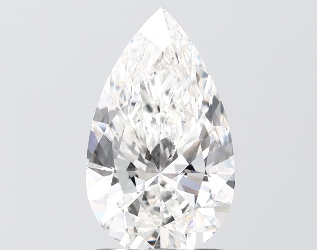 2.62ct Pear F VVS2 Lab-Grown Diamond