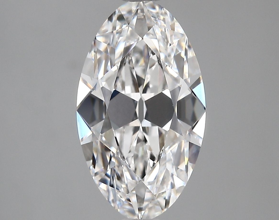 3.17ct Moval D VVS1 Lab-Grown Diamond