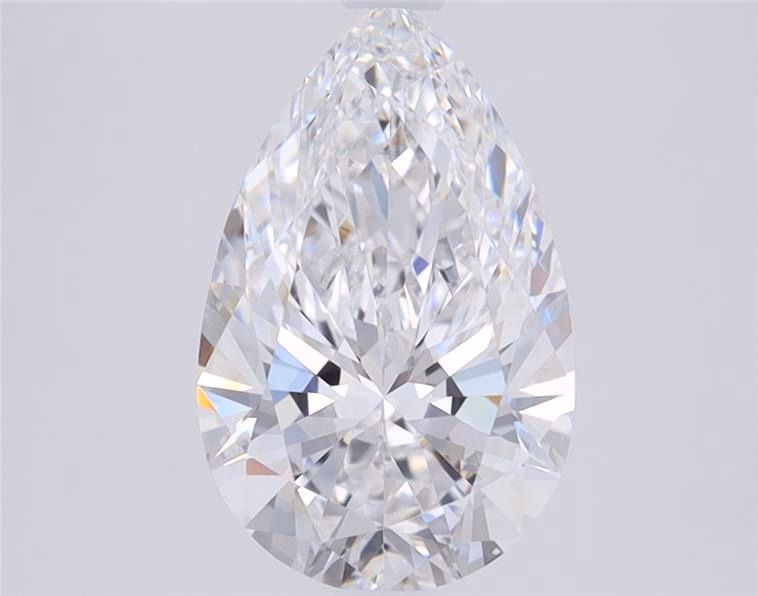 2.56ct Pear D IF Lab-Grown Diamond