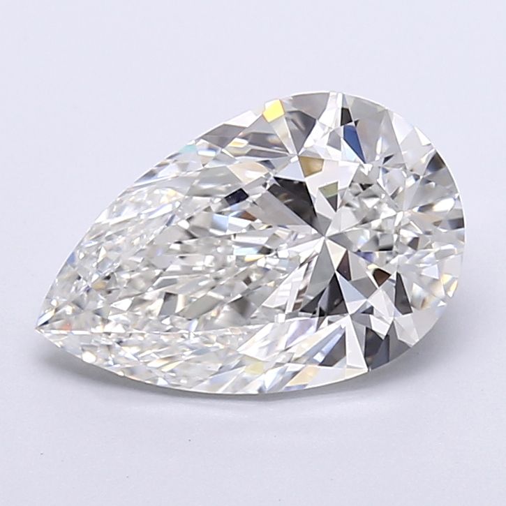 3.71ct Pear F VS1 Lab-Grown Diamond