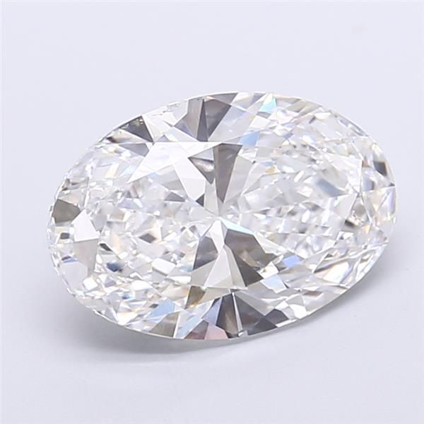 6.09ct Oval E VVS2 Lab-Grown Diamond
