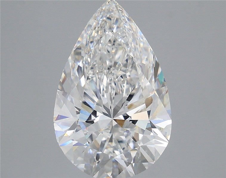 4.52ct Pear D VVS2 Lab-Grown Diamond