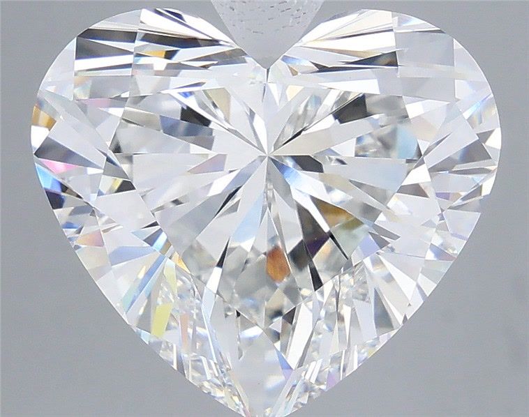 10.50 Carat HEART Shape E Colour VVS2 Clarity  Cut - White Lab Diamond - 1546372