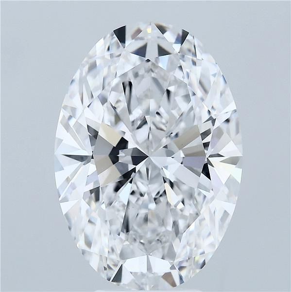 6.26ct Oval D VVS2 Lab-Grown Diamond