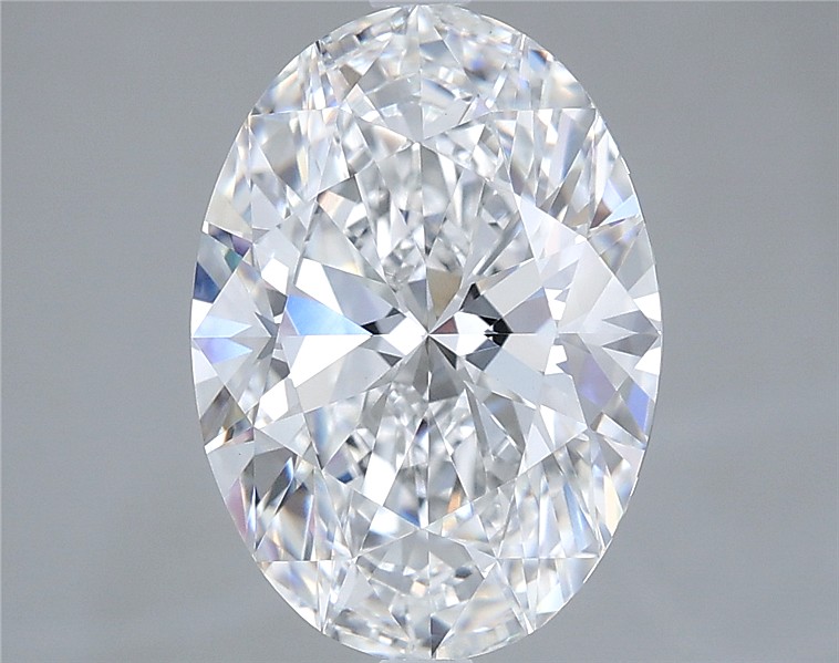 3.74ct Oval E VVS2 Lab-Grown Diamond