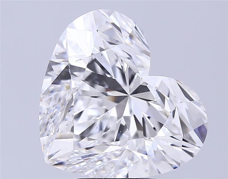 7.03ct Heart D VS1 Lab-Grown Diamond