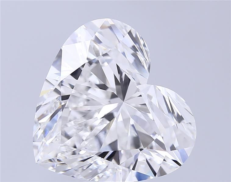 10.06 Carat HEART Shape E Colour VS1 Clarity  Cut - White Lab Diamond - 1549160