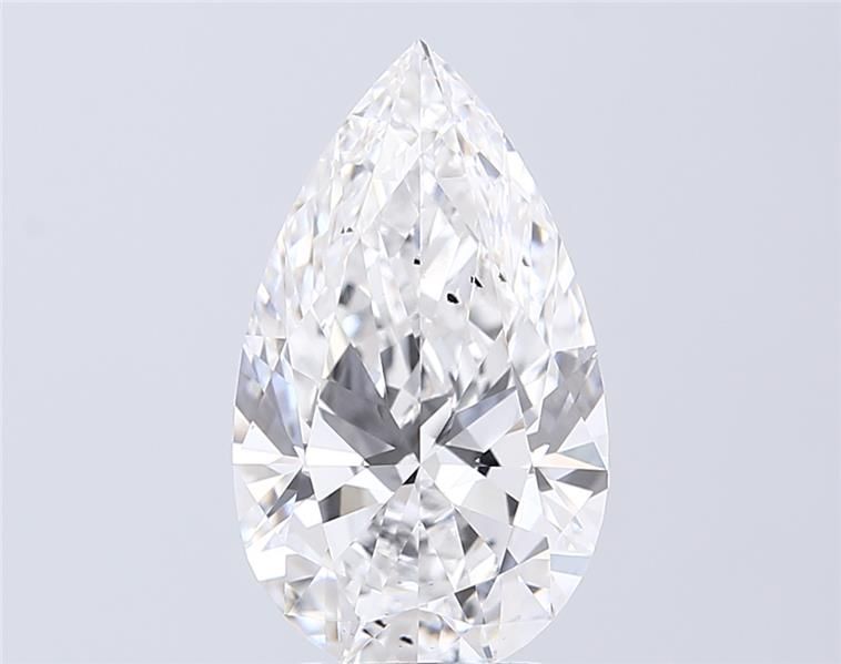 4.07ct Pear E SI1 Lab-Grown Diamond