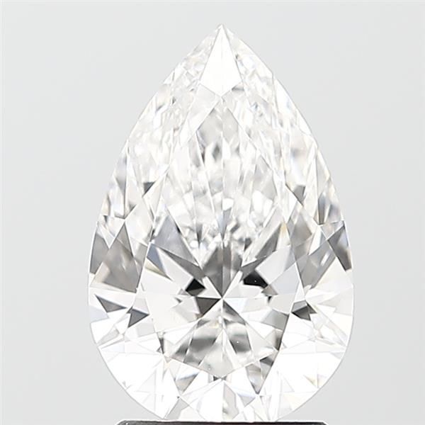 1.9ct Pear D VVS2 Lab-Grown Diamond