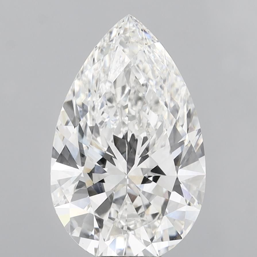 8.09ct Pear F VVS2 Lab-Grown Diamond