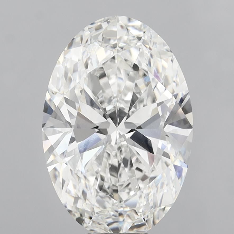 9.04ct Oval F VVS2 Lab-Grown Diamond