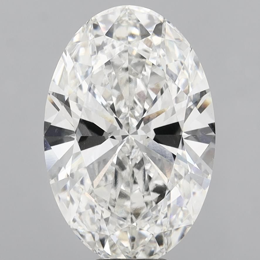 10.07 Carat OVAL Shape F Colour VVS2 Clarity  Cut - White Lab Diamond - 1637588
