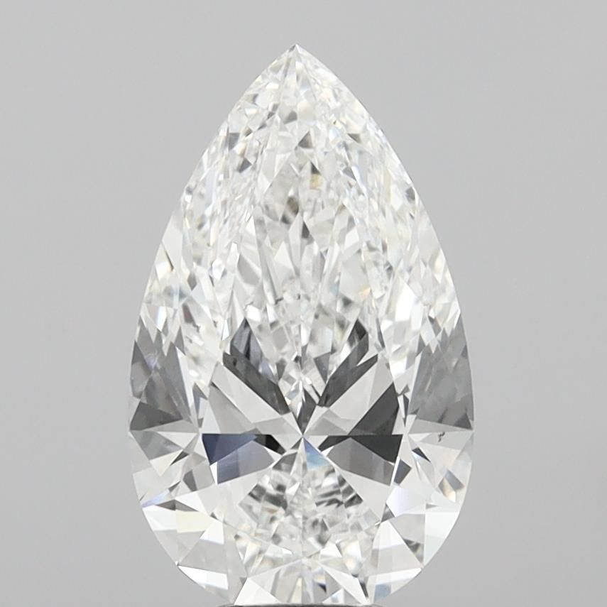 6.07ct Pear E VVS2 Lab-Grown Diamond