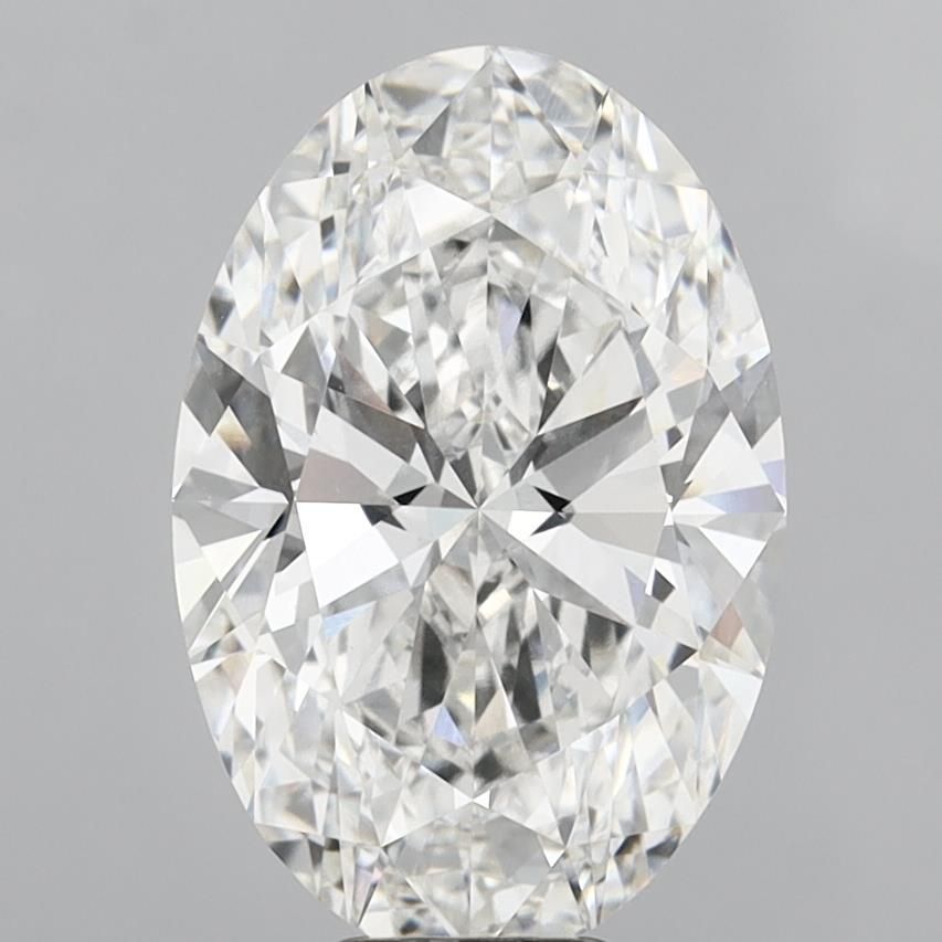 8.54ct Oval F VVS2 Lab-Grown Diamond