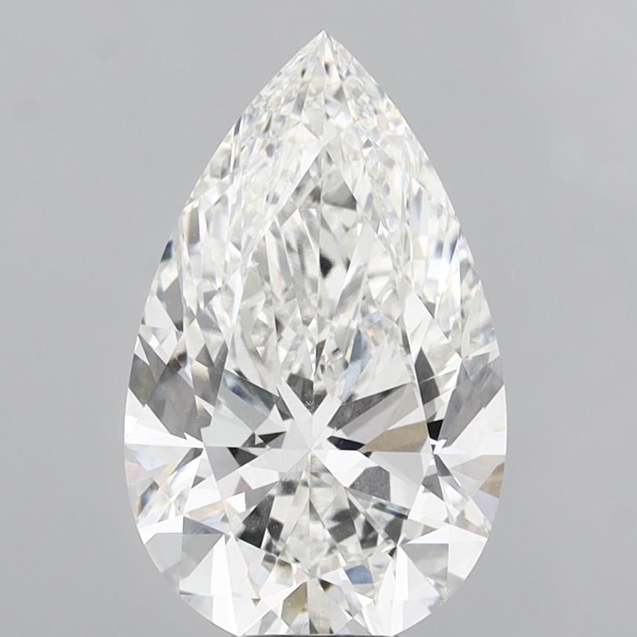 8.09ct Pear F VVS2 Lab-Grown Diamond