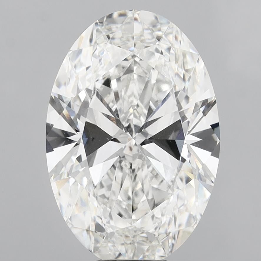 10.08ct Oval F VVS2 Lab-Grown Diamond