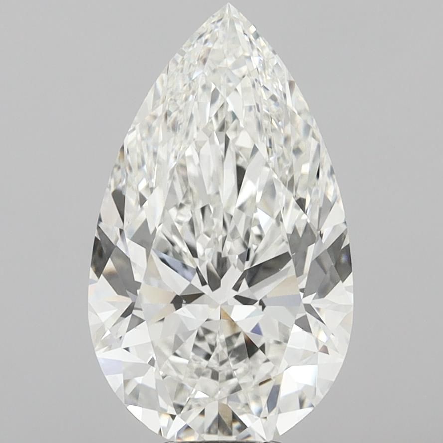 8.53ct Pear F VVS2 Lab-Grown Diamond