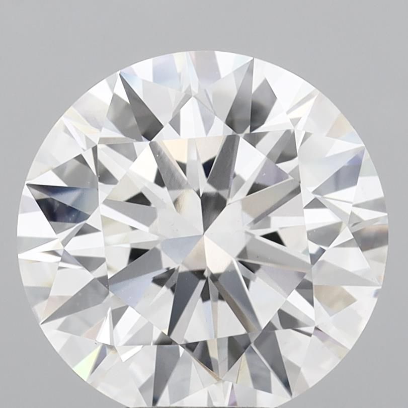 6.03ct Round F VVS2 Lab-Grown Diamond