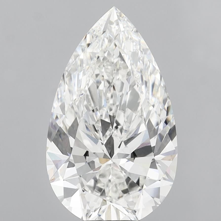 8.09ct Pear F VVS1 Lab-Grown Diamond