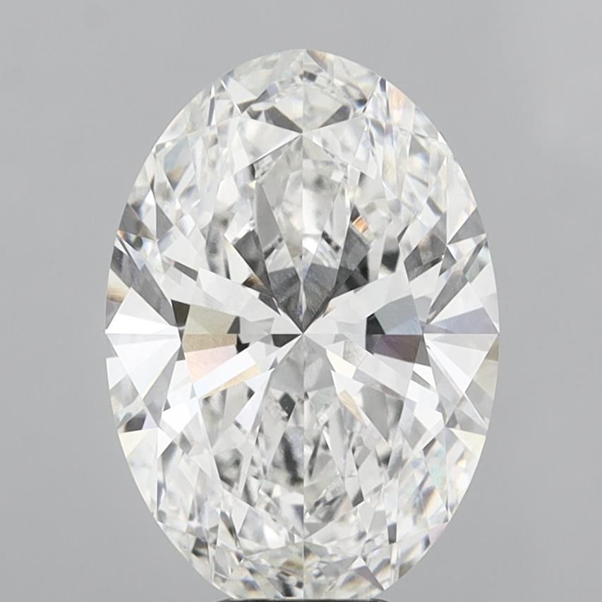 8.1ct Oval F VVS2 Lab-Grown Diamond