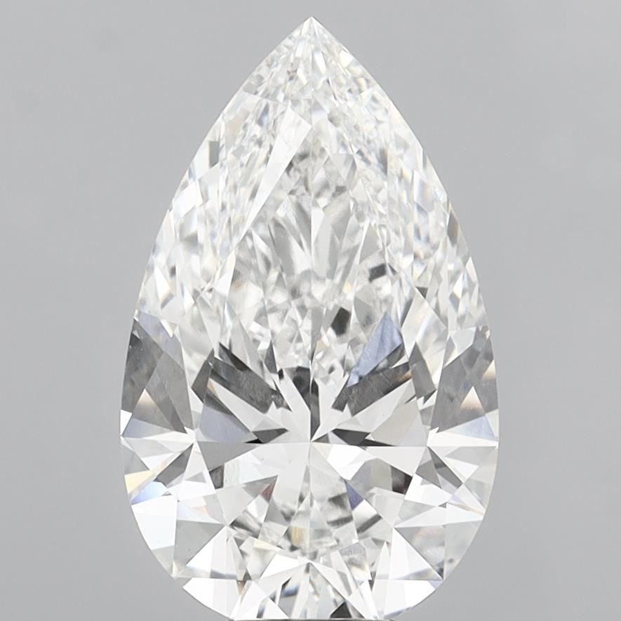 8.1ct Pear E VVS2 Lab-Grown Diamond