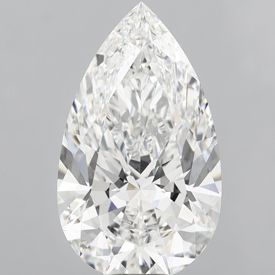 8.1ct Pear F VVS1 Lab-Grown Diamond
