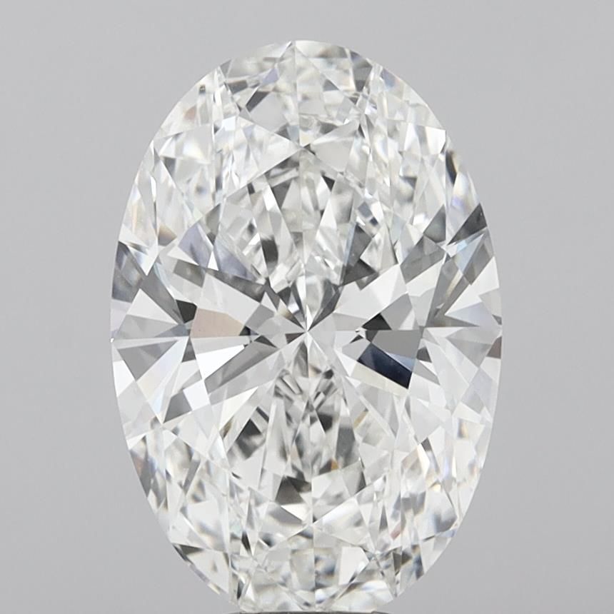 8.06ct Oval F VVS2 Lab-Grown Diamond