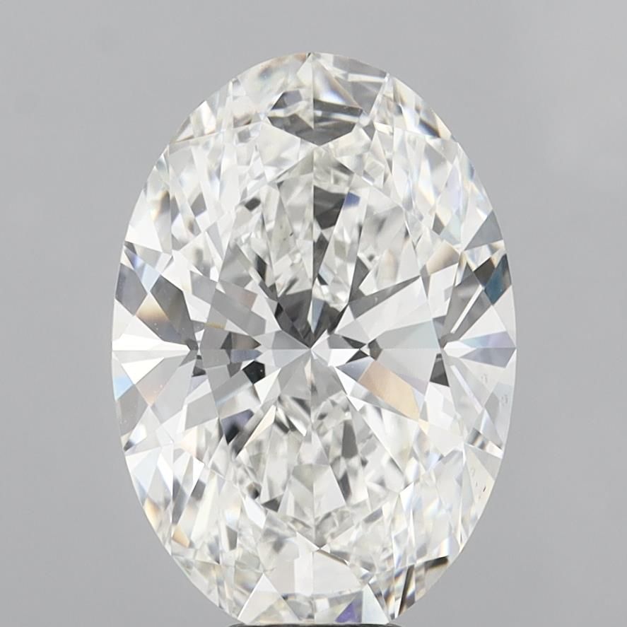 9.58ct Oval F VVS2 Lab-Grown Diamond