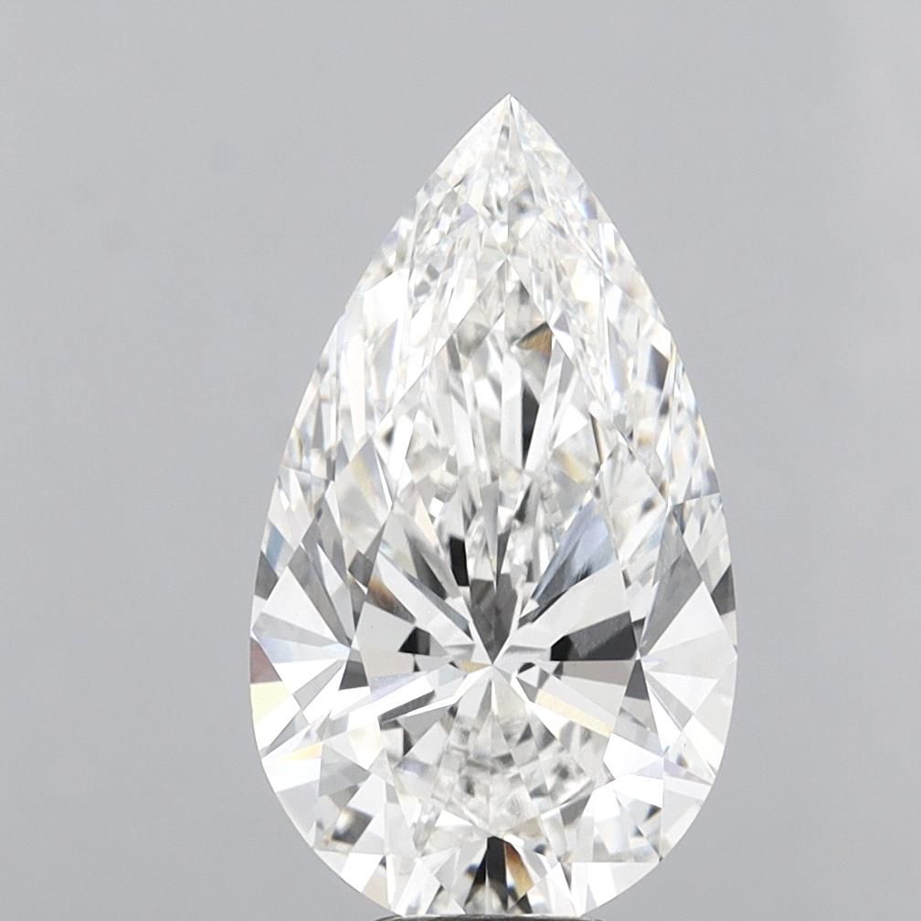 8.08ct Pear E VVS2 Lab-Grown Diamond